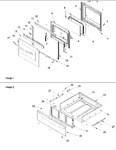 Diagram for 04 - Oven Door And Storage Drawer