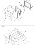 Diagram for 04 - Oven Door And Storage Drawer