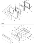 Diagram for 04 - Oven Door And Storage Drawer