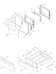 Diagram for 04 - Oven Door And Storage Drawer