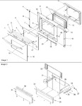 Diagram for 06 - Oven Door & Storage Drawer