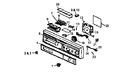 Diagram for 01 - Control Panel Assy