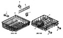 Diagram for 04 - Upper/lower Racks