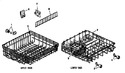 Diagram for 04 - Upper/lower Racks