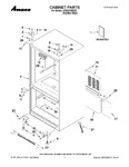 Diagram for 01 - Cabinet Parts