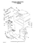 Diagram for 02 - Freezer Liner Parts