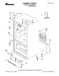 Diagram for 01 - Cabinet Parts