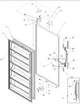 Diagram for 02 - Door Assembly