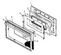 Diagram for 06 - Oven Door Assy