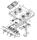 Diagram for 07 - Sealed Top Burner-see Note