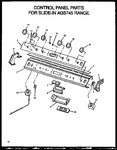 Diagram for 01 - Ctrl Pan Parts For Slide-in Ags745 Range