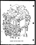 Diagram for 02 - Cabinet Section Double Oven