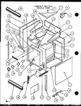 Diagram for 01 - Cabinet Section Single Oven