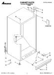 Diagram for 01 - Cabinet Parts