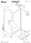 Diagram for 01 - Cabinet Parts