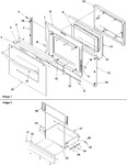 Diagram for 04 - Oven Door And Storage