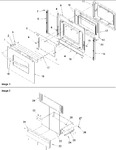 Diagram for 04 - Oven Door And Storage Drawer