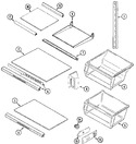 Diagram for 09 - Shelves & Accessories