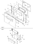 Diagram for 04 - Oven Door And Storage