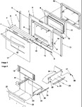 Diagram for 04 - Oven Door And Storage Drawer