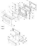 Diagram for 04 - Oven Door And Storage Drawer