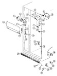 Diagram for 03 - Fresh Food Compartment