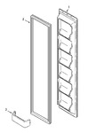 Diagram for 05 - Freezer Inner Door (gs2126padb)