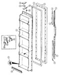 Diagram for 02 - Freezer Door