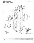 Diagram for 02 - Freezer Door