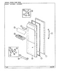 Diagram for 04 - Fresh Food Door