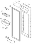 Diagram for 07 - Fresh Food Inner Door