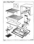 Diagram for 01 - Freezer Compartment