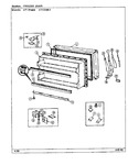 Diagram for 02 - Freezer Door