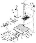 Diagram for 01 - Freezer Compartment