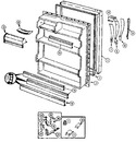 Diagram for 04 - Fresh Food Door