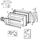 Diagram for 03 - Freezer Door