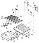 Diagram for 01 - Freezer Compartment