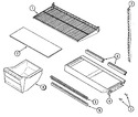 Diagram for 09 - Shelves & Accessories