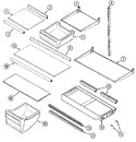 Diagram for 09 - Shelves & Accessories