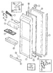 Diagram for 04 - Fresh Food Door