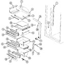 Diagram for 07 - Shelves & Accessories