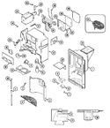 Diagram for 07 - Ice & Water Dispenser