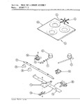 Diagram for 02 - Main Top & Burner Assembly