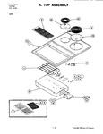 Diagram for 04 - Top Assembly