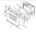 Diagram for 12 - Oven Door Assembly