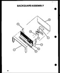 Diagram for 01 - Backguard Assy