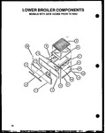 Diagram for 02 - Lower Broiler Components