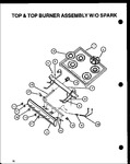 Diagram for 06 - Top & Top Burnerassy W/o Spark