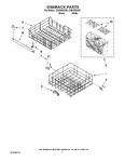 Diagram for 06 - Dishrack Parts