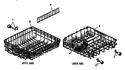 Diagram for 04 - Upper/lower Racks